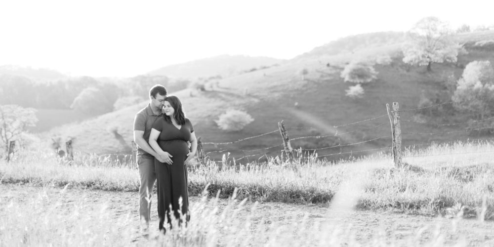 Maternity Photos in the Mountains of North Carolina